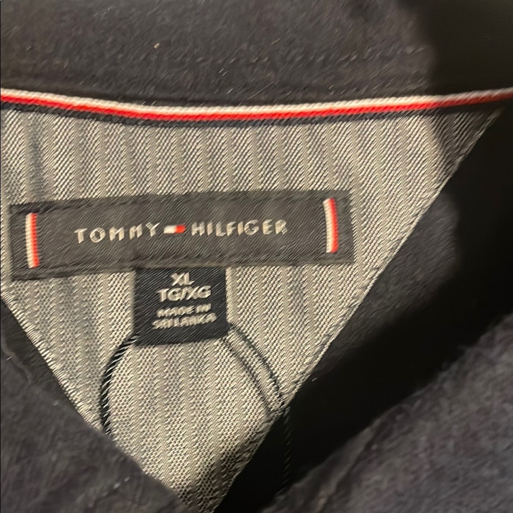 Men's Tonny Hilfiger Shirt Jacket 
Navy blue Button-Up Shirt - Picture 2 of 8